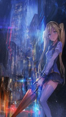 Anime Girl Wallpaper Aesthetic Dark